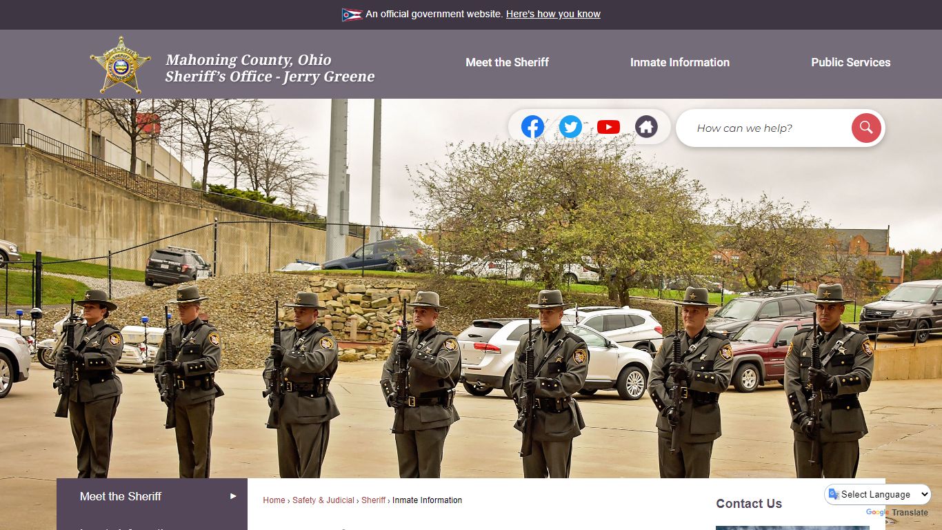 Inmate Information | Mahoning County, OH